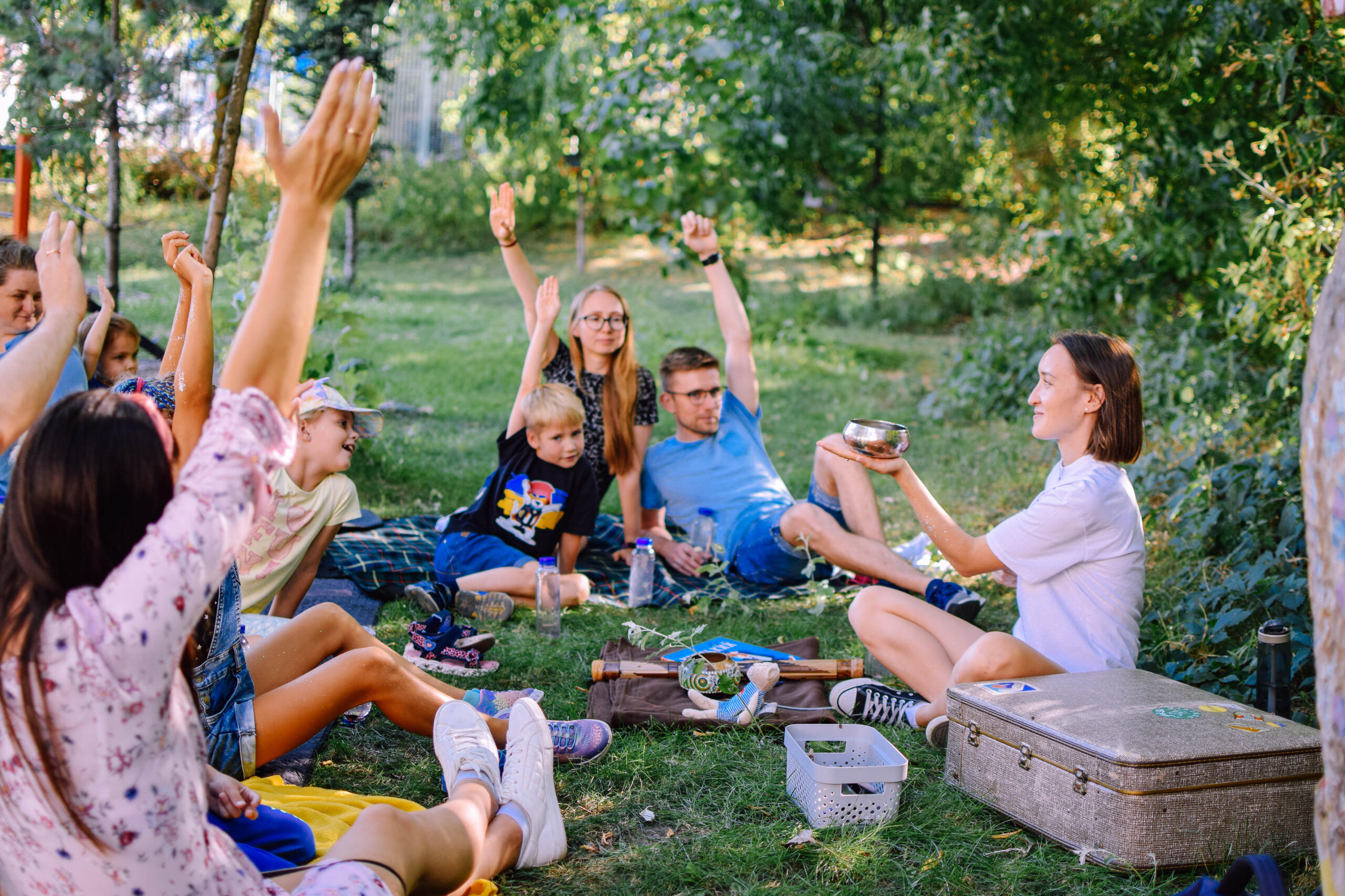 Сімейний майндфулнес-воркшоп в Самосаді на Подолі